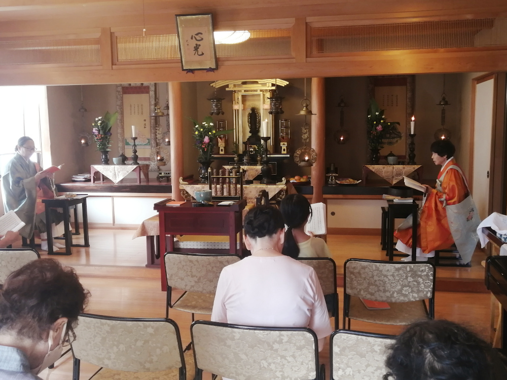 秋季彼岸会の法要を行いました 2025年振り返り：9月23日（火・祝）は秋季彼岸会でした